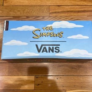 Special edition Simpson’s itchy & scratchy Vans mens size 10 brand new